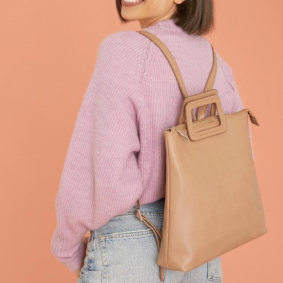 summer & rose Handbags - Shanna Vegan Leather Backpack Tote Bag NWT